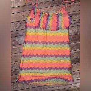 EUC Lilly Pulitzer Multi Chevron Neon Knit sz Med $178